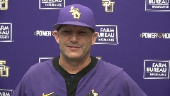 WATCH: LSU Jay Johnson WIN over SLU postgame