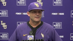 WATCH: LSU Jay Johnson Gm. 2 LOSS to Florida postgame