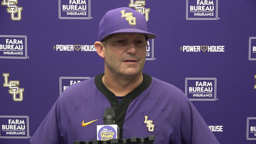 WATCH: LSU Jay Johnson Gm. 2 LOSS to Florida postgame