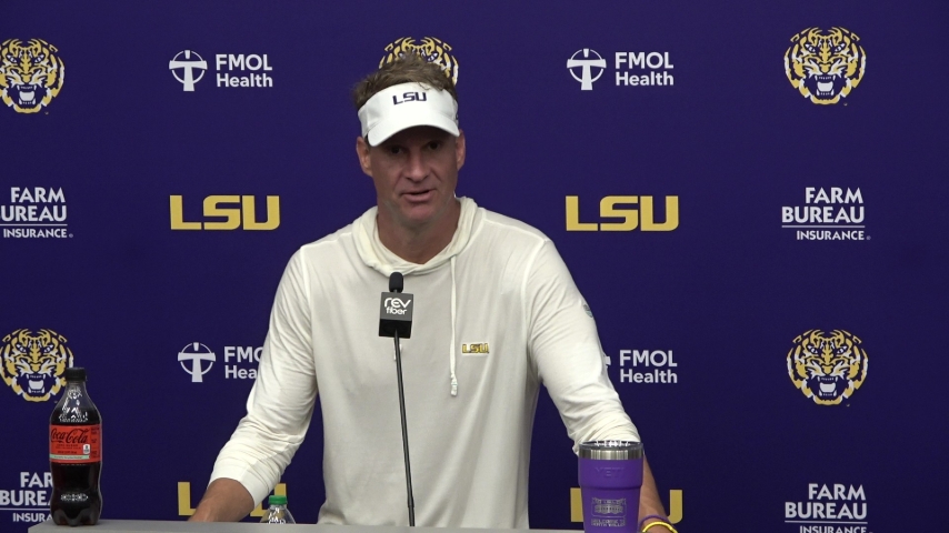 Lane Kiffin Press Conference After LSU Football Practice | Aug. 20, 2026