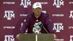 Texas A&M coach Mike Elko previews Saturday night showdown with LSU