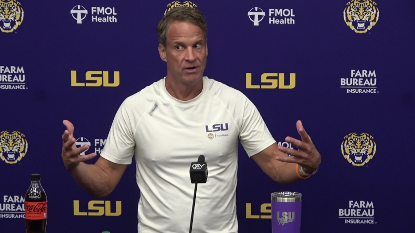 WATCH: Lane Kiffin Addresses LSU's Challenges as Mississippi State Week Begins