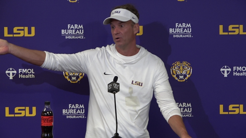 WATCH: Lane Kiffin reacts to LSU's 31-0 shutout of Mississippi State