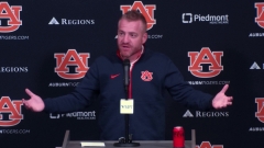 WATCH: Auburn coach Alex Golesh previews Saturday's showdown with LSU